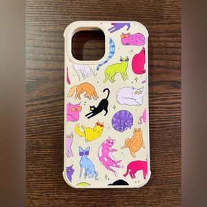 NEW Casetify IPhone 13 Mini Case “Cool Cats”